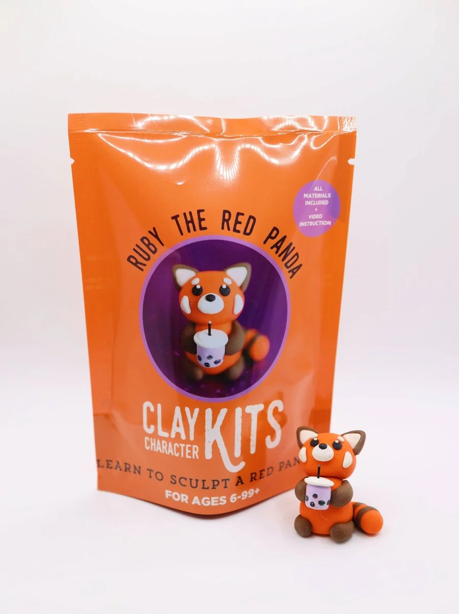 Red Panda DIY Polymer Clay Kit