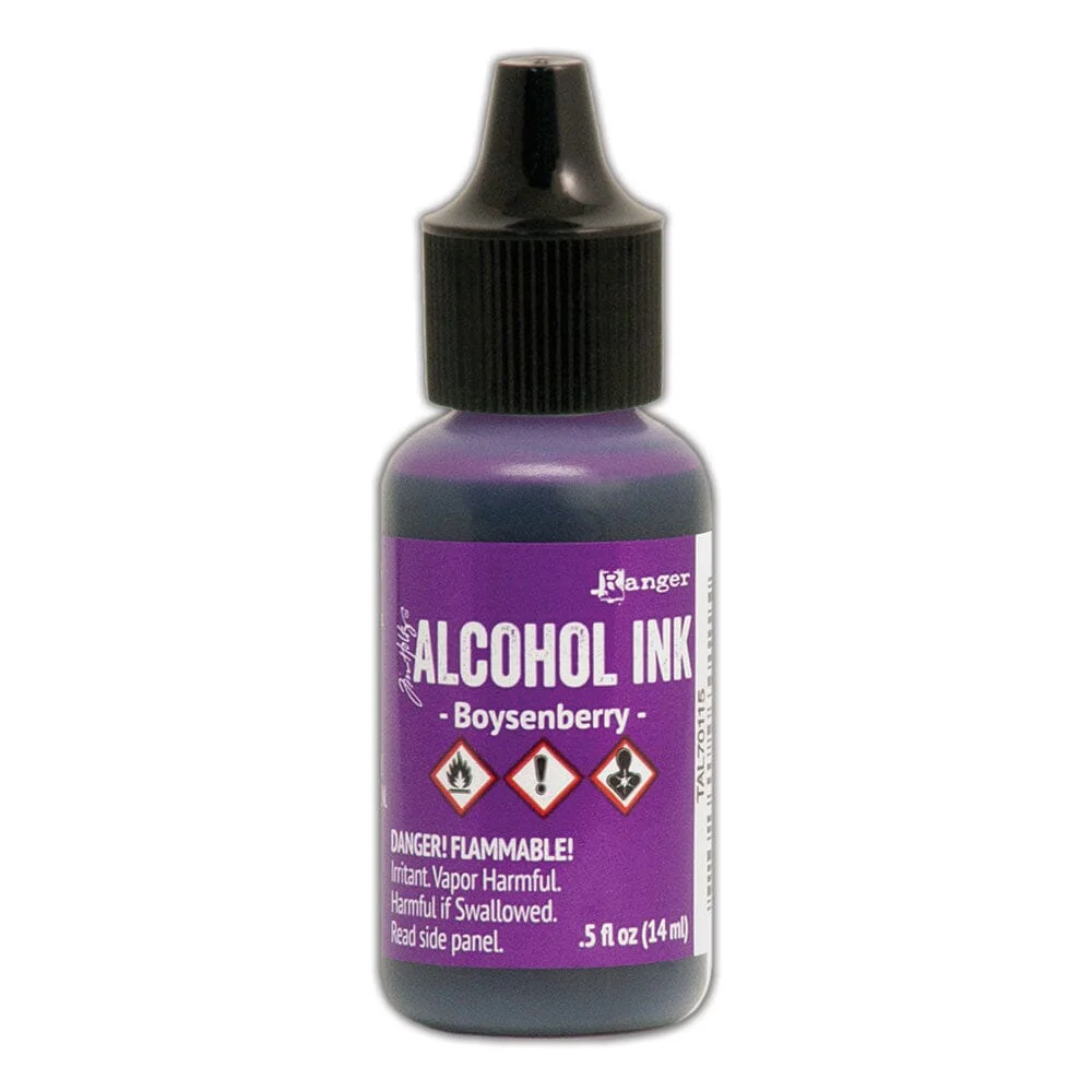Tim Holtz Alcohol Ink .5oz - Boysenberry