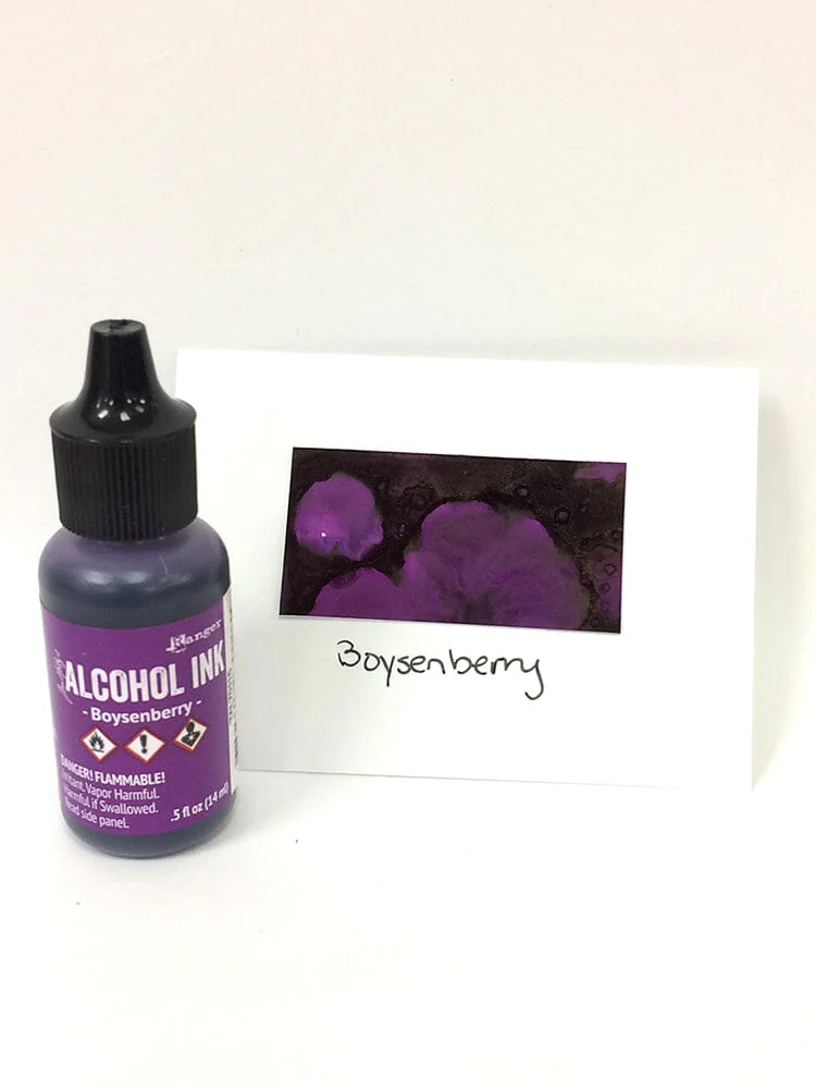 Tim Holtz Alcohol Ink .5oz - Boysenberry - Image 2
