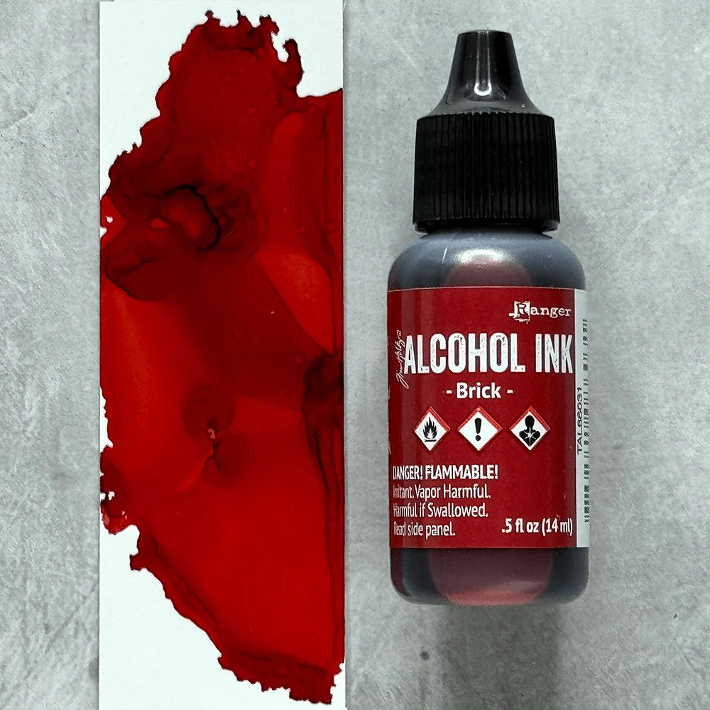 Tim Holtz Alcohol Ink .5oz - Brick - Image 2