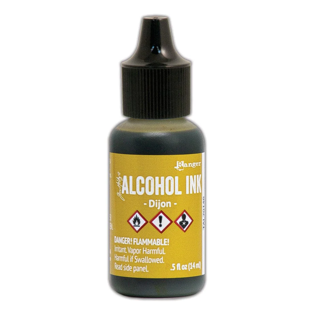 Tim Holtz Alcohol Ink .5oz - Dijon
