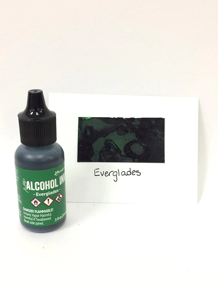 Tim Holtz Alcohol Ink .5oz - Everglades - Image 2