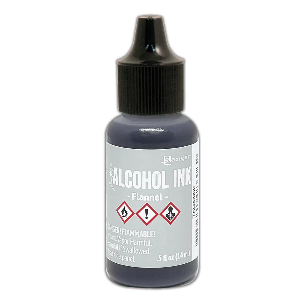 Tim Holtz Alcohol Ink .5oz - Flannel