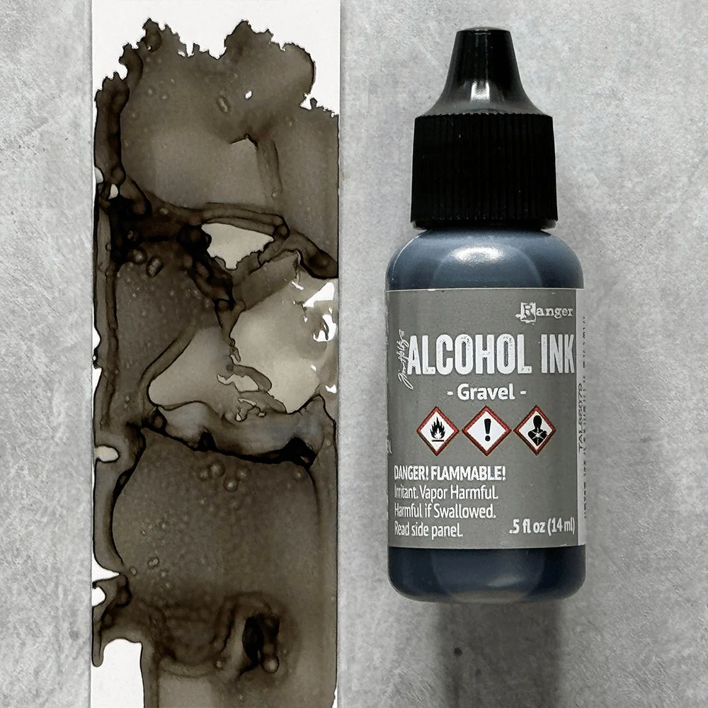 Tim Holtz Alcohol Ink .5oz - Gravel - Image 2