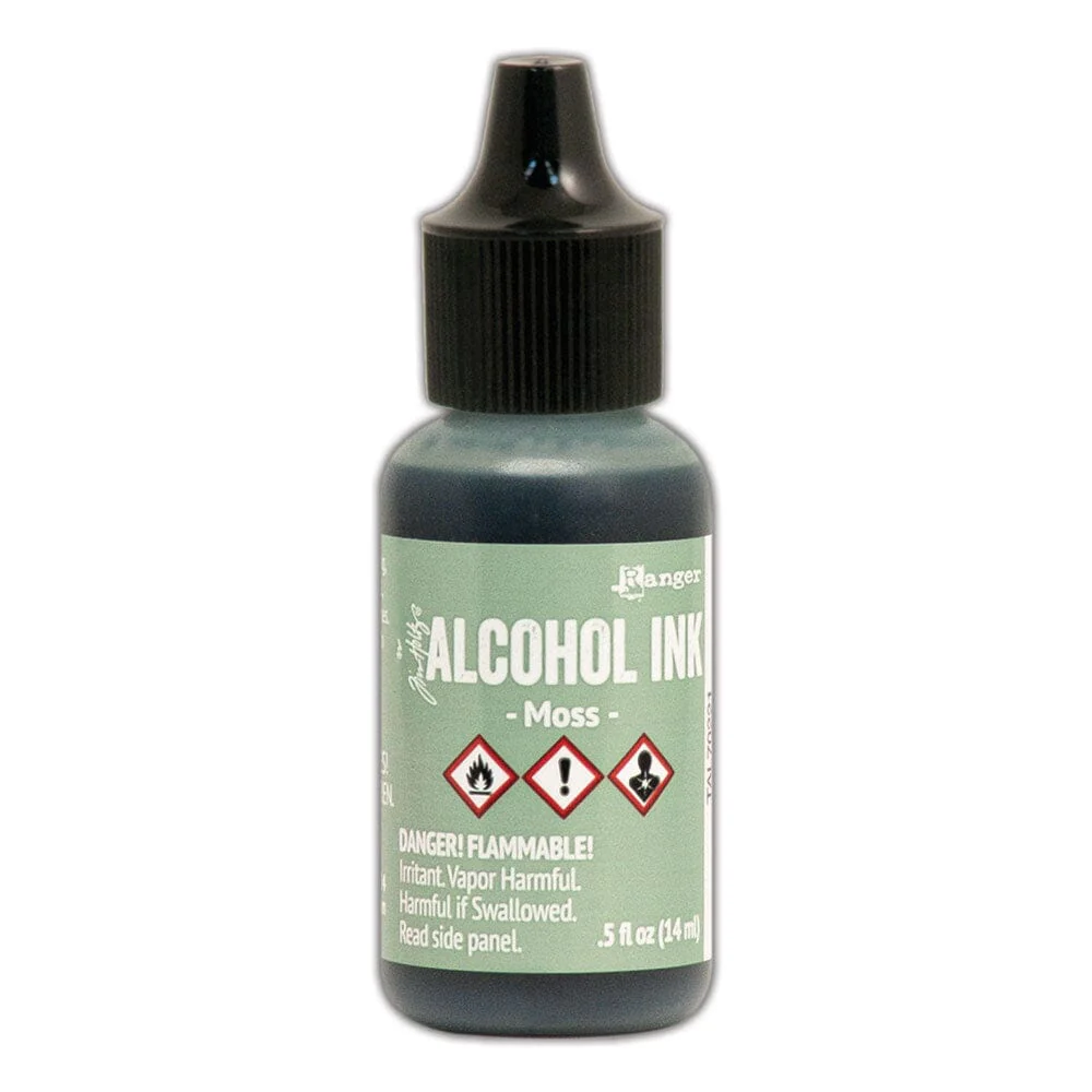 Tim Holtz Alcohol Ink .5oz - Moss