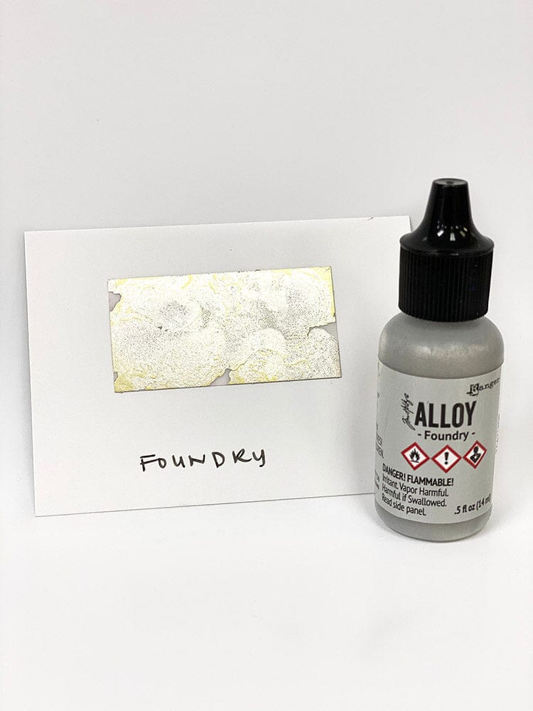 Tim Holtz Alcohol Ink .5oz - Alloy Foundry - Image 2