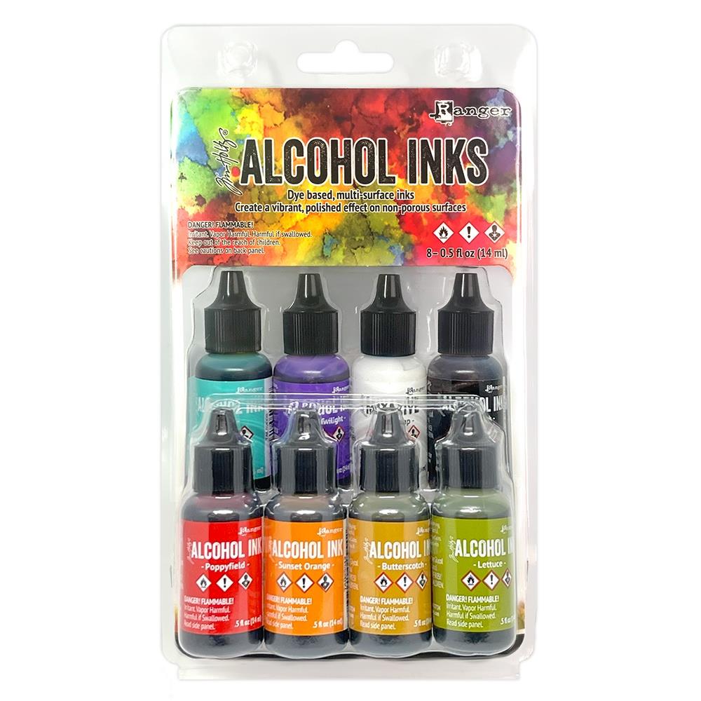 Tim Holtz Alcohol Ink Set of 8 - Spectrum Classic