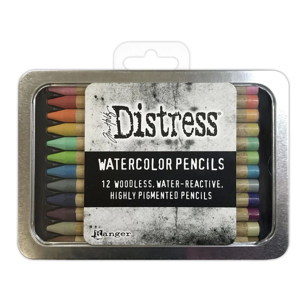 Tim Holtz Distress - 12 Woodless Watercolor Pencils - Set 2