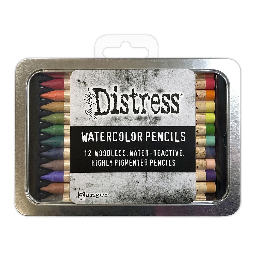 Tim Holtz Distress - 12 Woodless Watercolor Pencils - Set 4