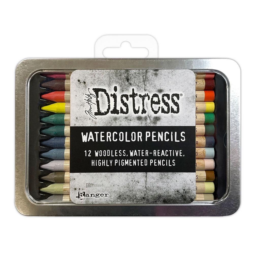Tim Holtz Distress - 12 Woodless Watercolor Pencils - Set 5