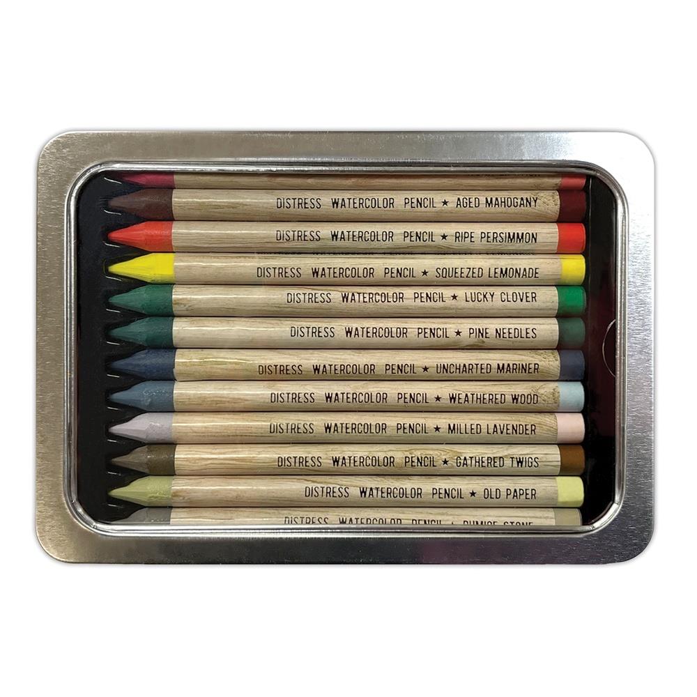 Tim Holtz Distress - 12 Woodless Watercolor Pencils - Set 5 - Image 2
