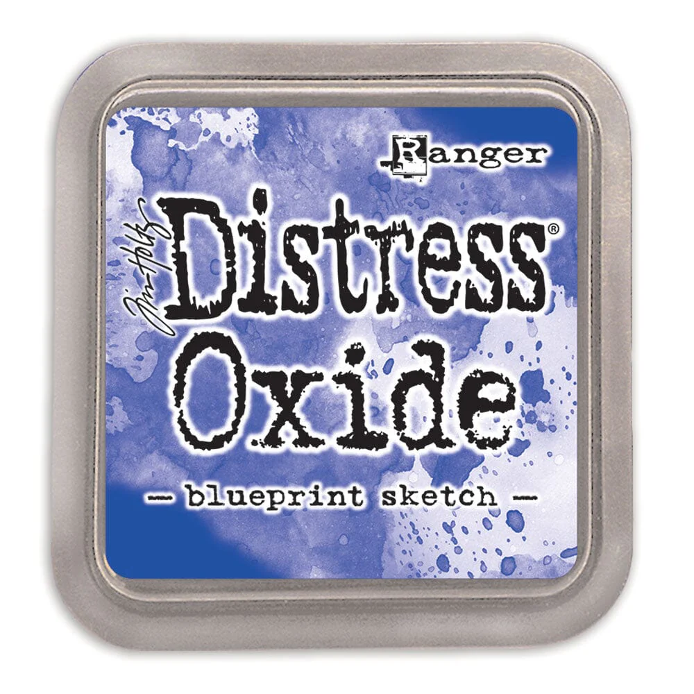 Tim Holtz Distress Oxide Stamp Pad - Blueprint Sketch