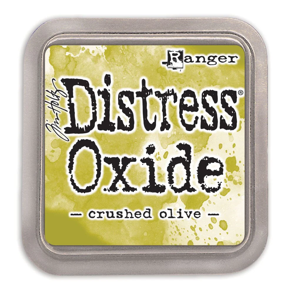 Tim Holtz Distress Oxide Stamp Pad - Crushed Olive