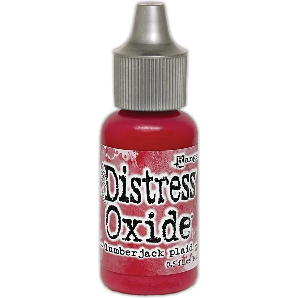 Tim Holtz Distress Oxides Reinker 0.5 fl. oz. - Lumberjack Plaid