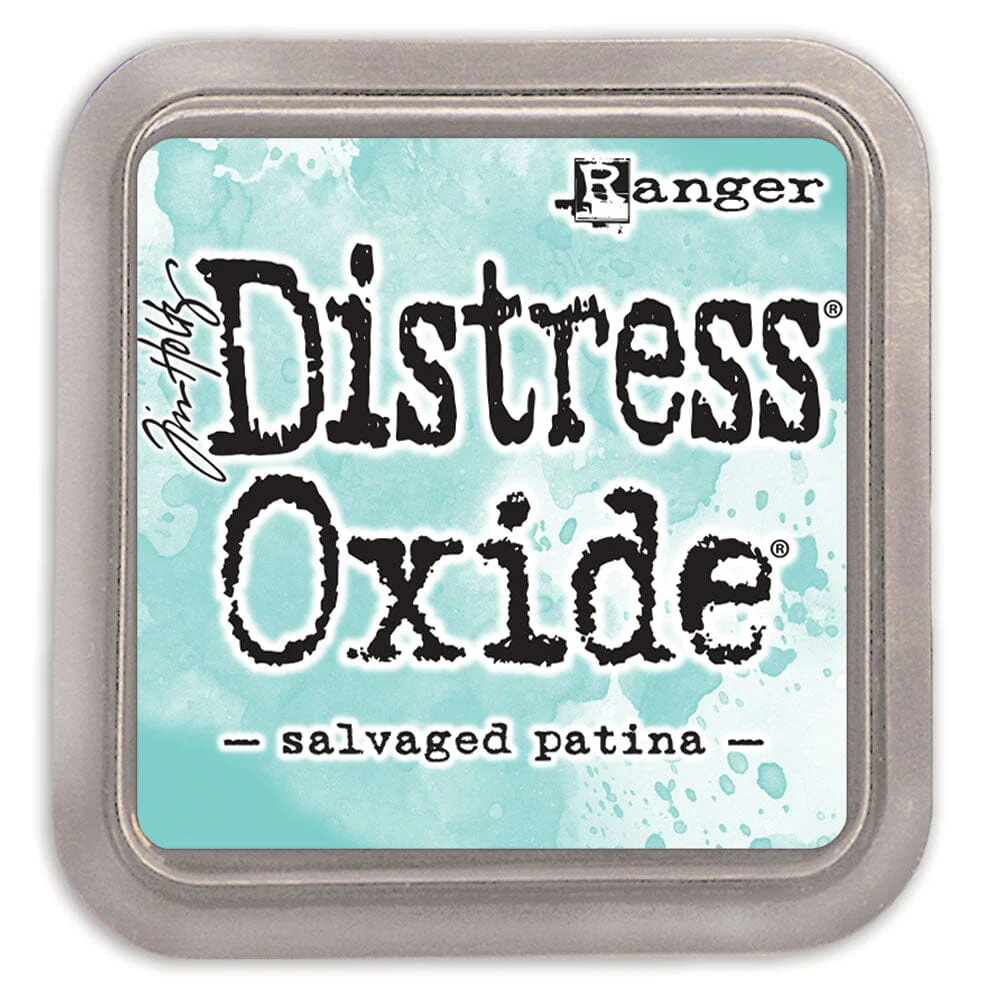 Tim Holtz Distress Oxide Stamp Pad - Salvaged Patina