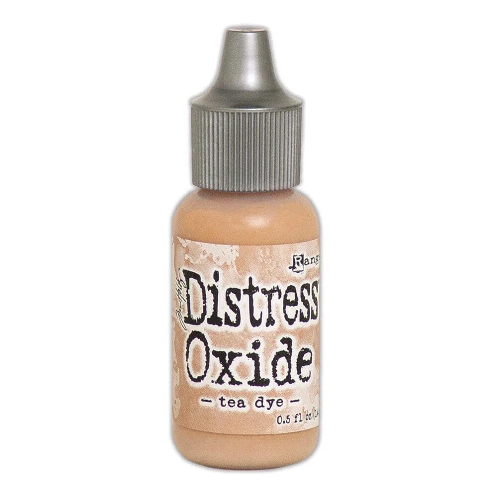 Tim Holtz Distress Oxides Reinker 0.5 fl. oz. - Tea Dye