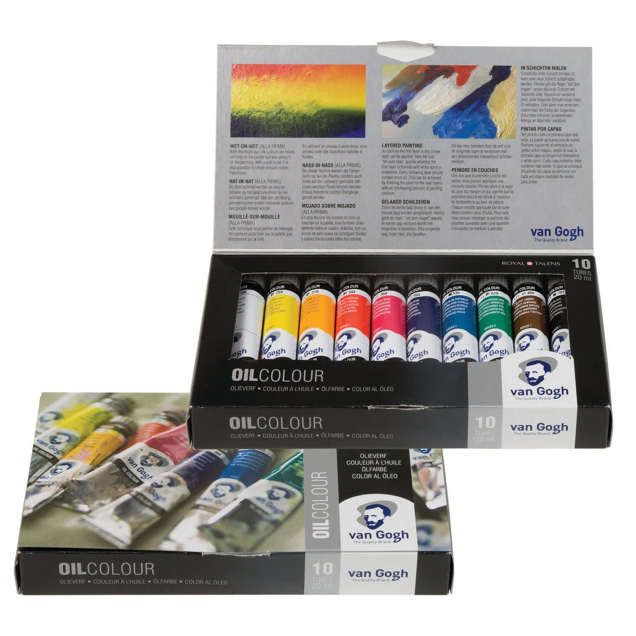 van Gogh Oil Color Set of 10 Tubes (20ml) - Image 2