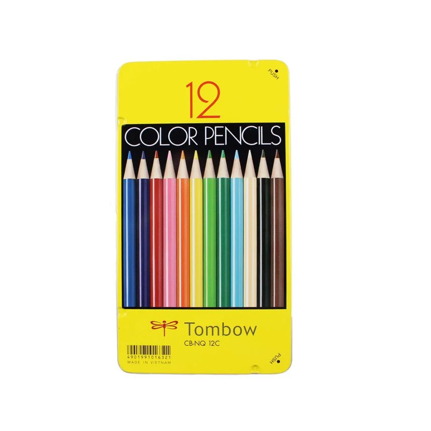 Tombow 1500 Series Colored Pencils - 12 Piece Set