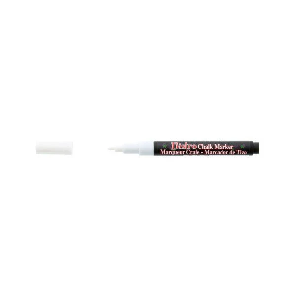 Bistro Chalk Marker 3mm Extra Fine Tip - White