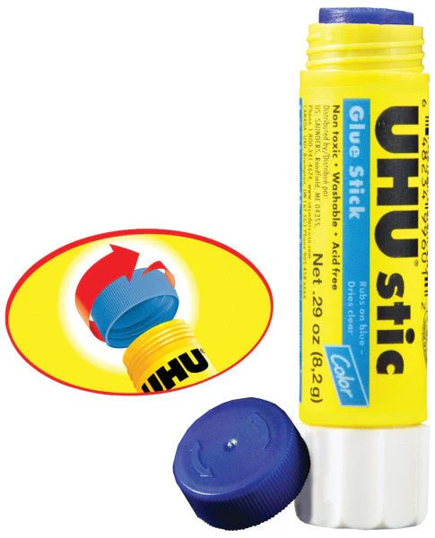 UHU Stic Magic Blue Glue Stick - Small .29 oz