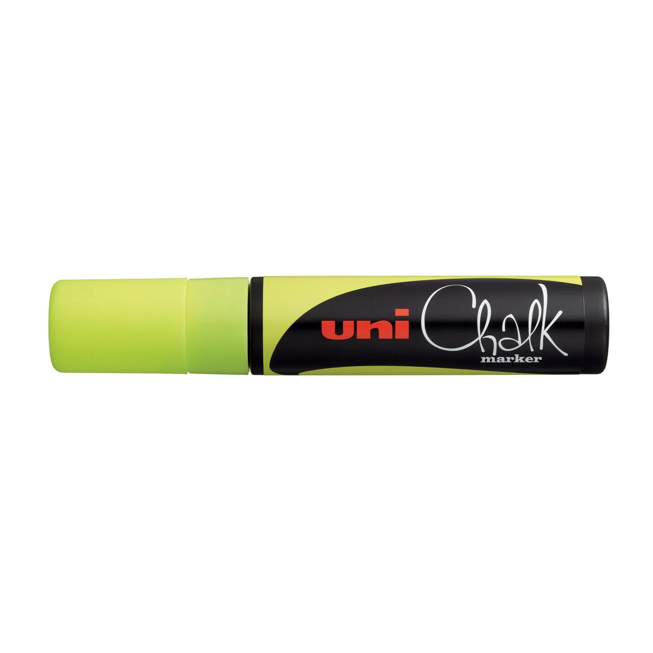 UNI Chalk Marker PWE-17K Extra-Broad - Fluorescent Yellow