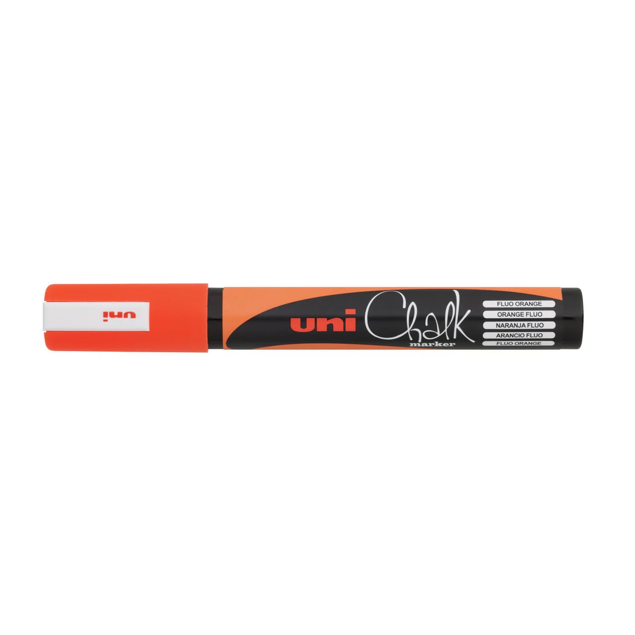 UNI Chalk Marker PWE-5M Medium - Fluorescent Orange