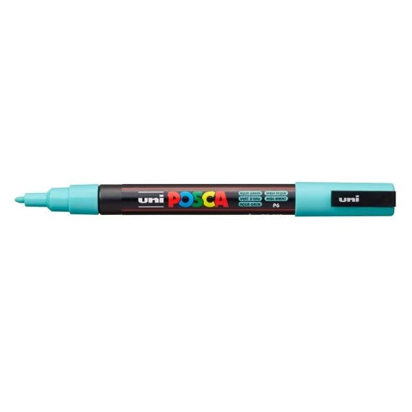 uni POSCA Paint Marker PC-3M Fine Tapered Bullet Tip - Aqua Green