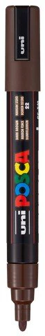 uni POSCA Paint Marker PC-5M Medium Bullet Tip - Dark Brown
