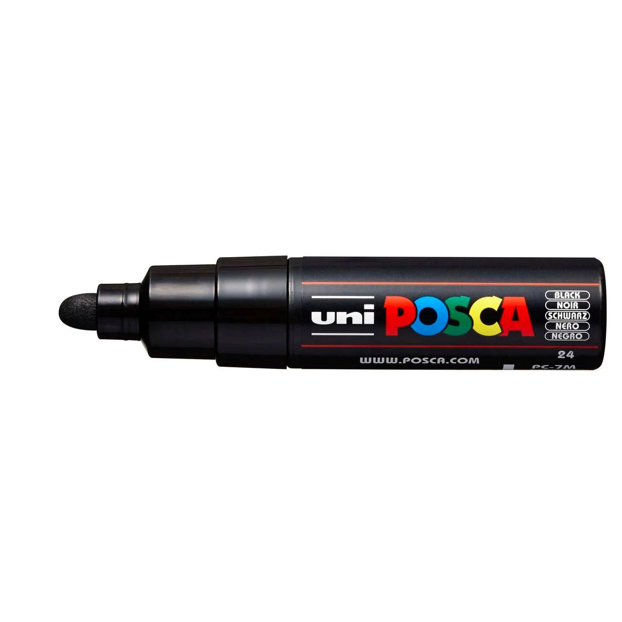 uni POSCA Paint Marker PC-7M Broad Bullet Tip - Black