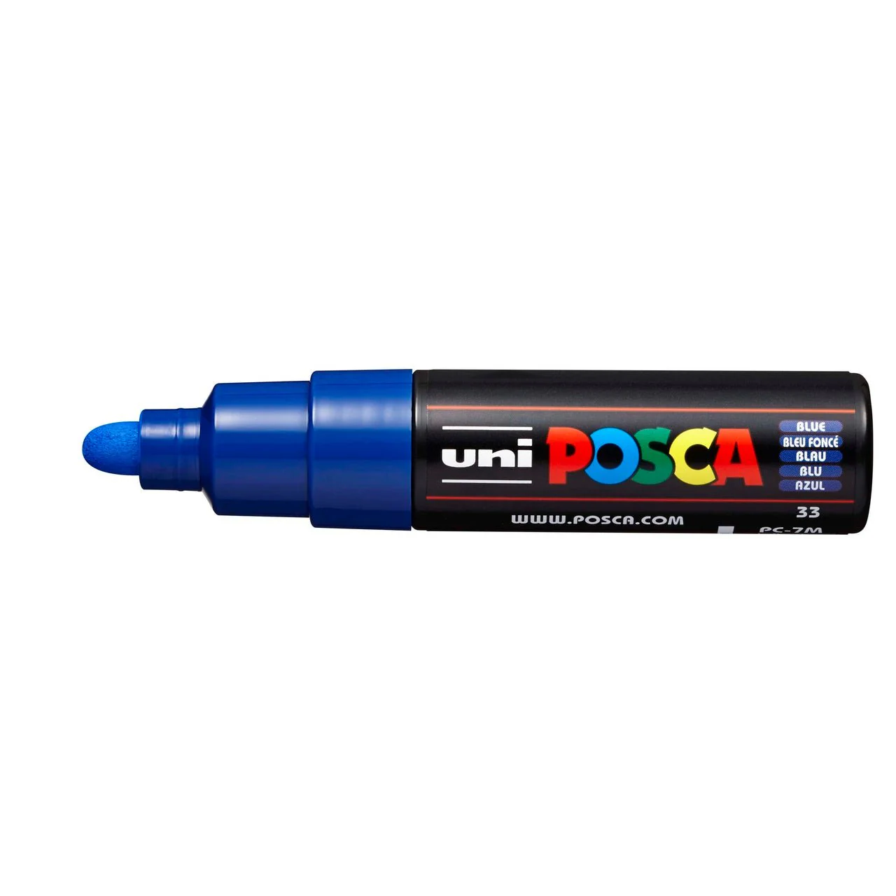 uni POSCA Paint Marker PC-7M Broad Bullet Tip - Blue