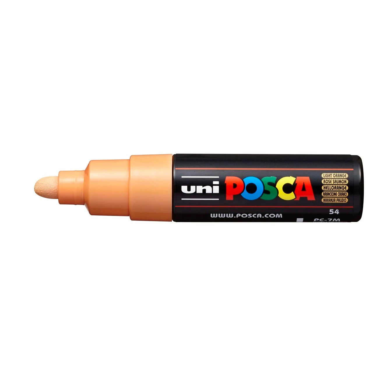 uni POSCA Paint Marker PC-7M Broad Bullet Tip - Light Orange