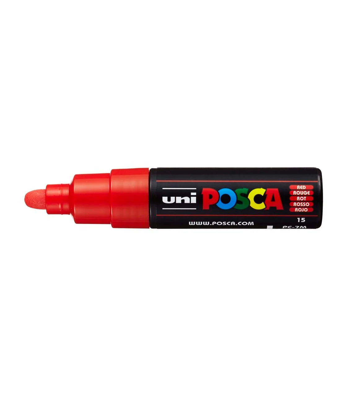 uni POSCA Paint Marker PC-7M Broad Bullet Tip - Red