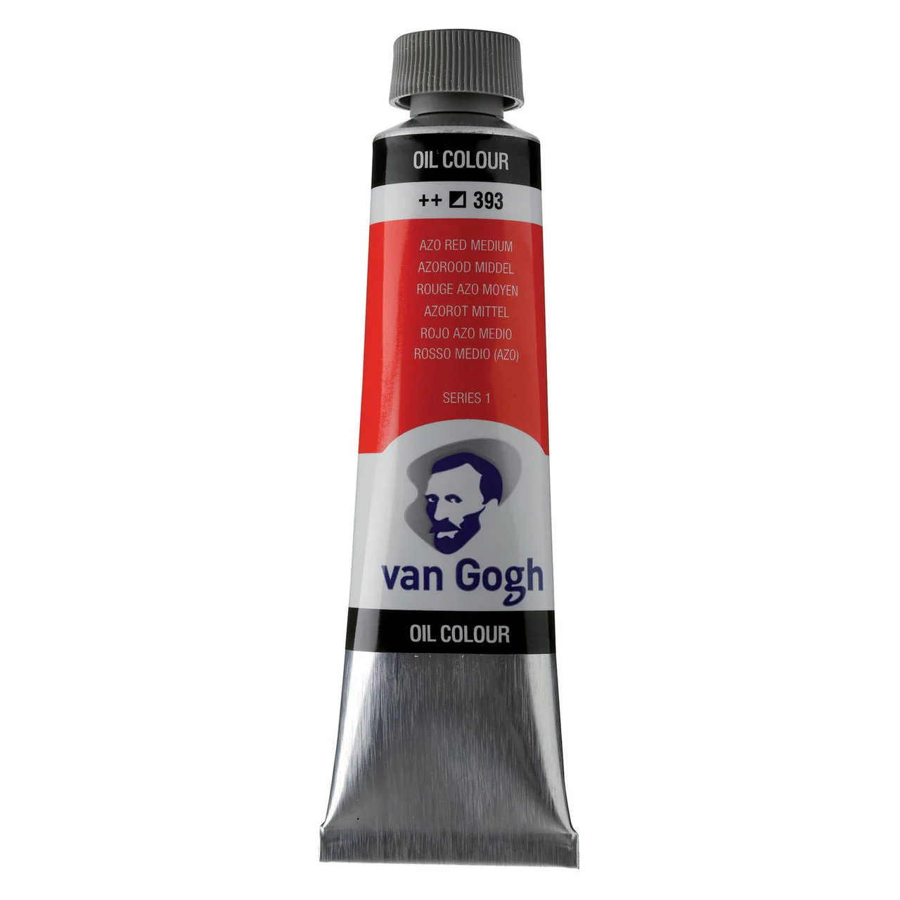 Clearance - van Gogh Oil Paint 40 ml - Azo Red Medium