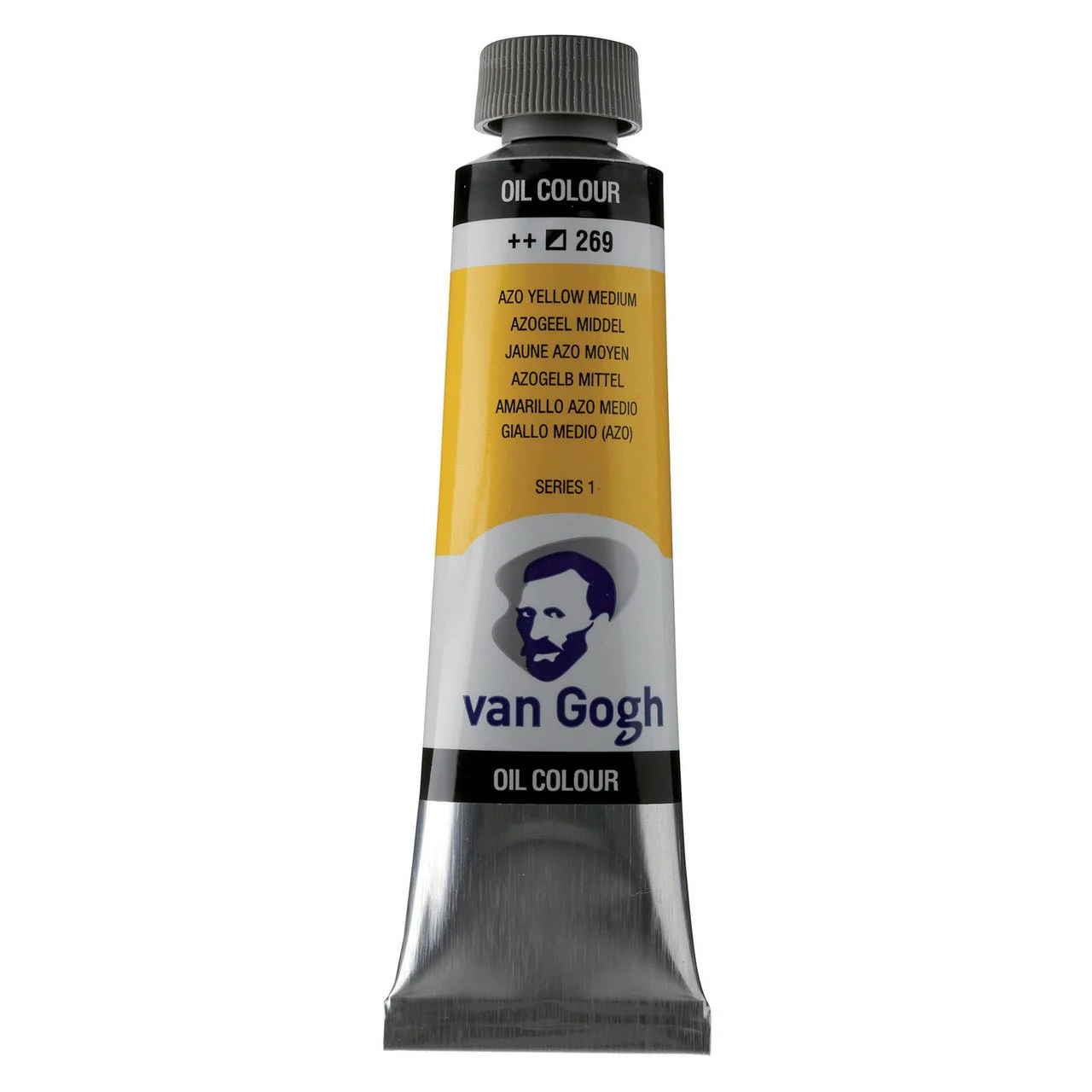 Clearance - van Gogh Oil Paint 40 ml - Azo Yellow Medium