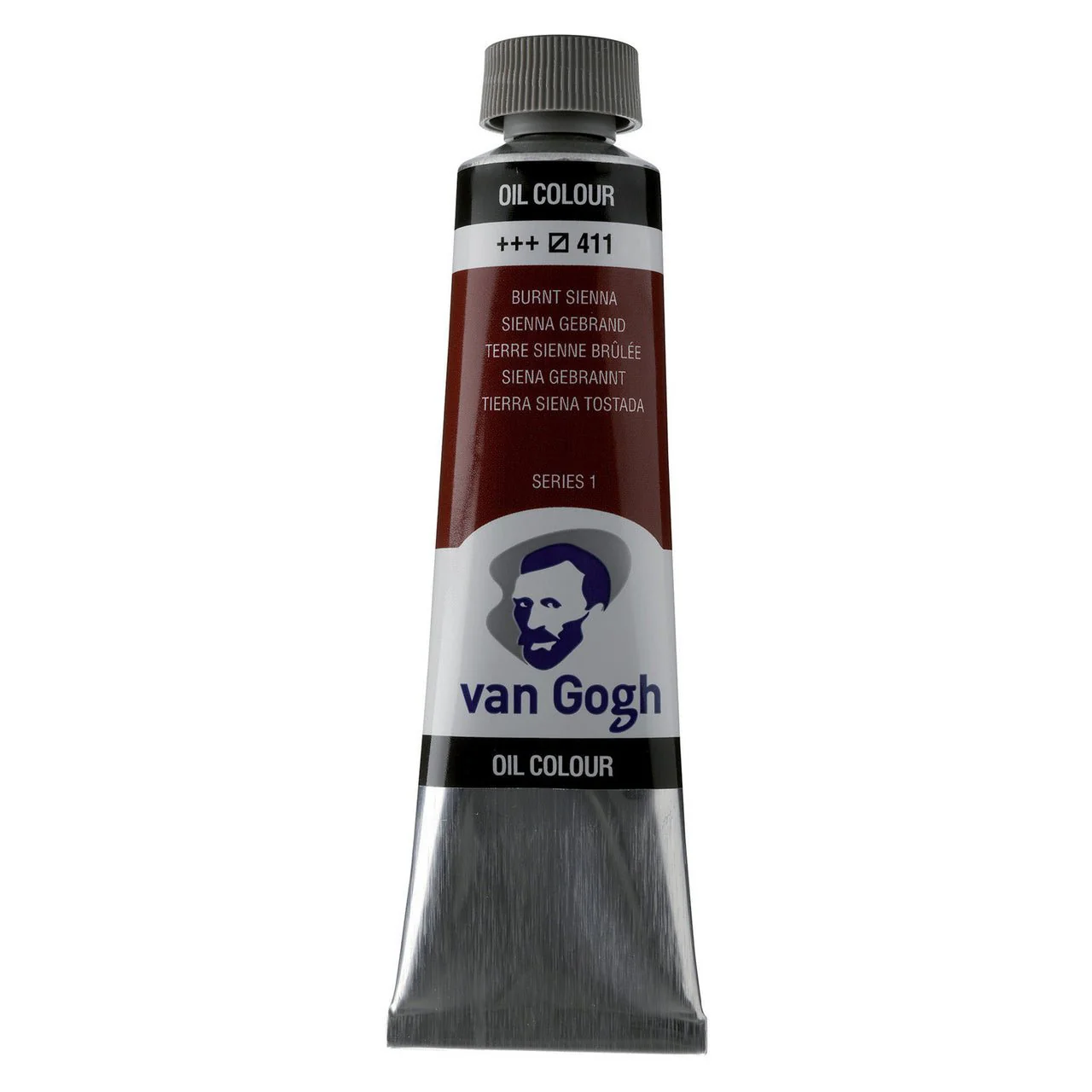 Clearance - van Gogh Oil Paint 40 ml - Burnt Sienna