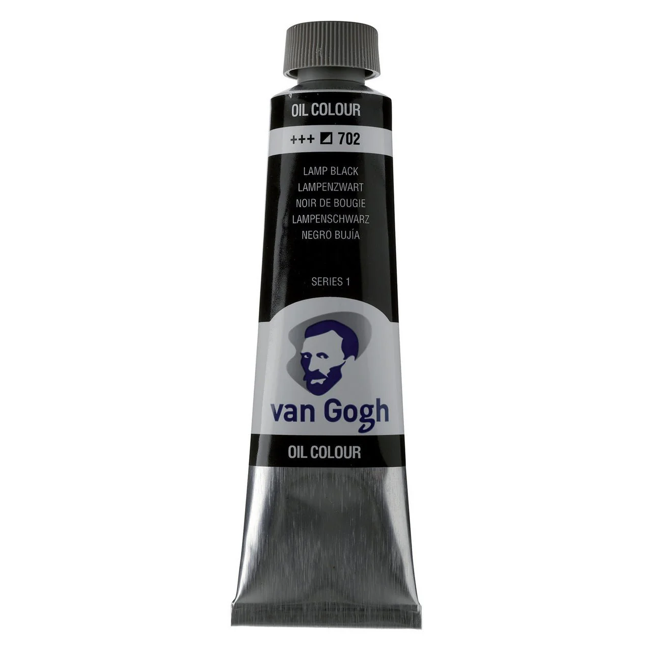 Clearance - van Gogh Oil Paint 40 ml - Lamp Black