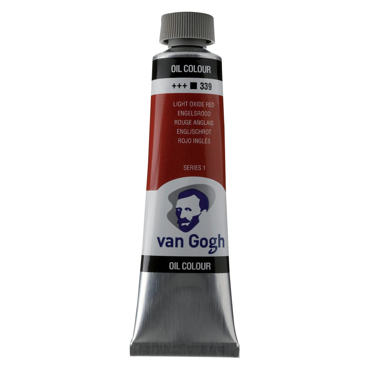 Clearance - van Gogh Oil Paint 40 ml - Light Oxide Red