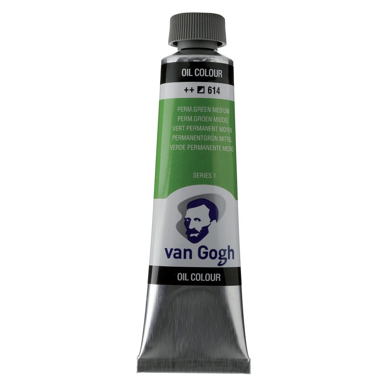 Clearance - van Gogh Oil Paint 40 ml - Permanent Green Medium