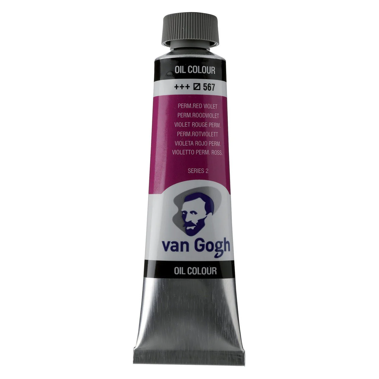 Clearance - van Gogh Oil Paint 40 ml - Permanent Red Violet