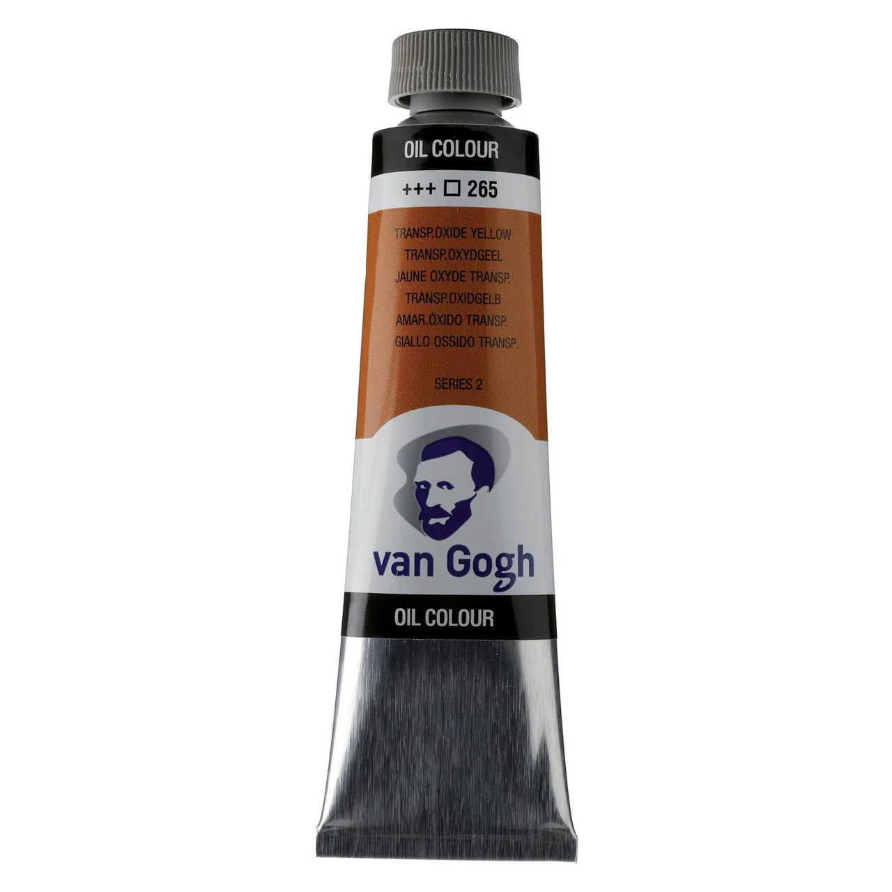Clearance - van Gogh Oil Paint 40 ml - Transparent Oxide Yellow