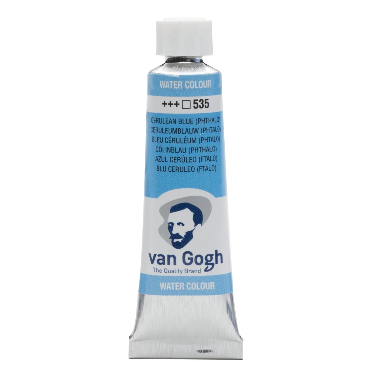 van Gogh Watercolor 10 ml Tube - Cerulean Blue Phthalo