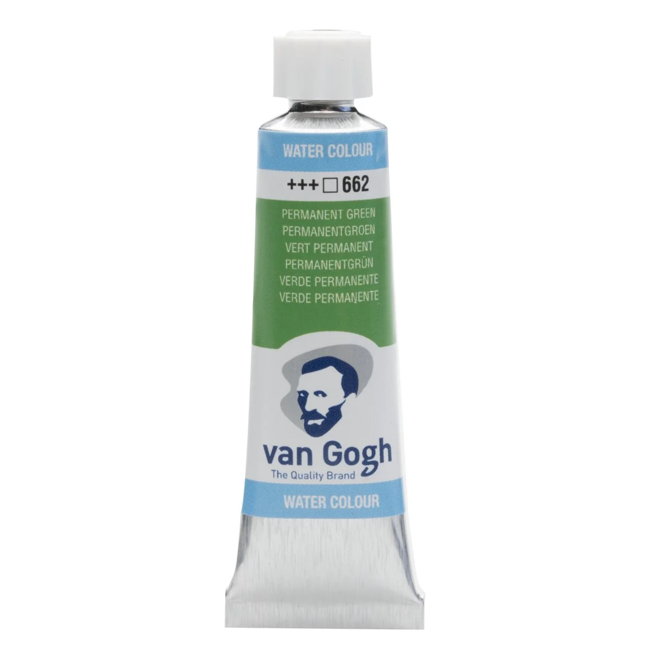 van Gogh Watercolor 10 ml Tube - Permanent Green