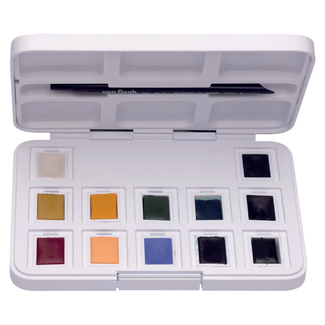 van Gogh Watercolor Pocket Box 12 Pan Set - Muted Colors