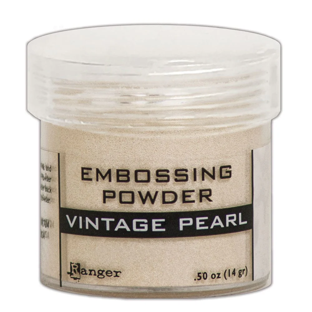 Ranger Embossing Powder 0.5 oz (14 gram) Vintage Pearl