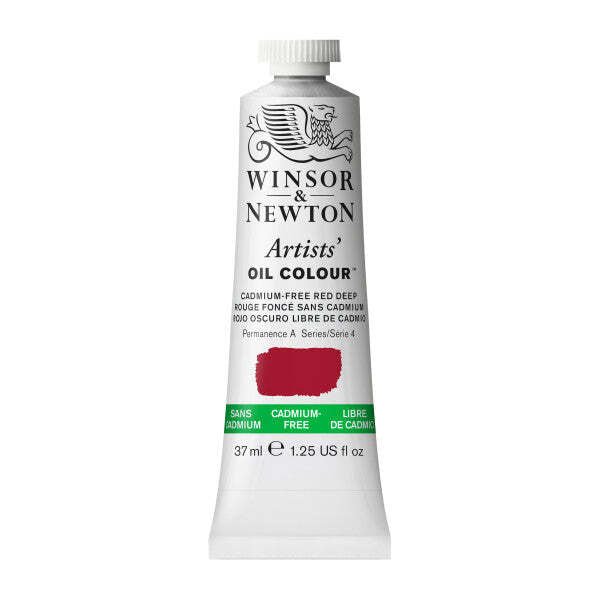Winsor & Newton Artist Oil Cadmium Free Red Deep 37ml