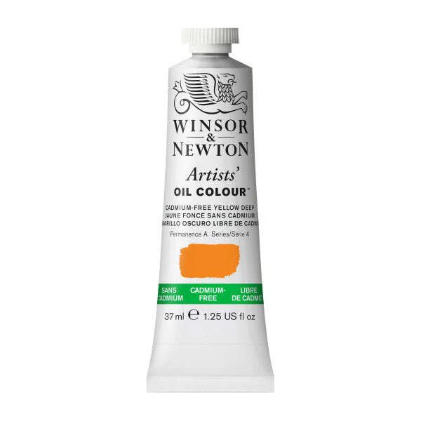 Winsor & Newton Artist Oil Cadmium Free Yellow Deep 37ml