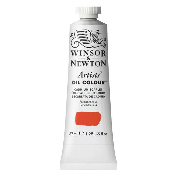 Winsor & Newton Artist Oil Cadmium Scarlet 37ml