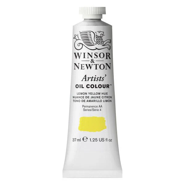 Winsor & Newton Artist Oil Lemon Yellow Hue 37ml