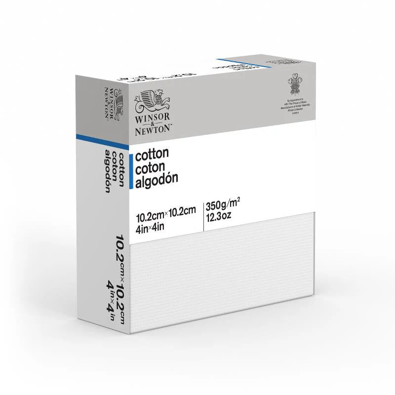 Winsor & Newton Classic Cotton Deep Edge Stretched Canvas (1.37" Deep) - 4"x4"