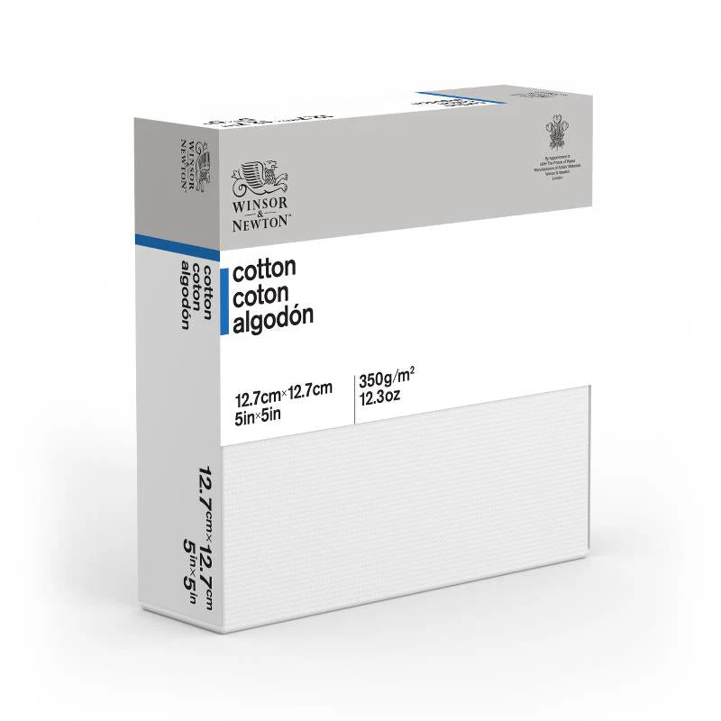 Winsor & Newton Classic Cotton Deep Edge Stretched Canvas (1.37" Deep) - 5"x5"